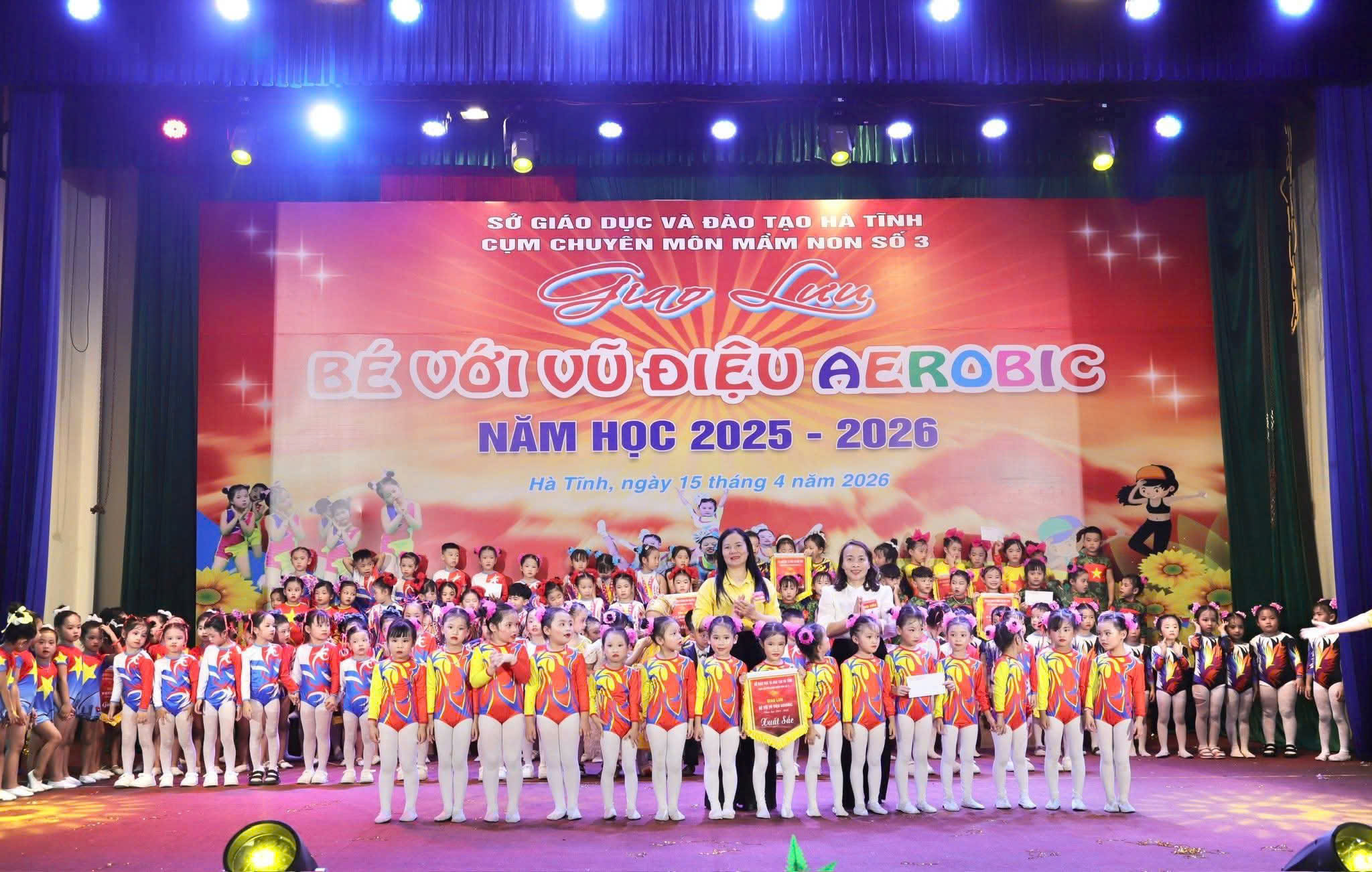 Các Trường Mầm non xã Yên Hòa xuất sắc đạt giải cao tại chương trình giao lưu “bé với vũ điệu aerobic”