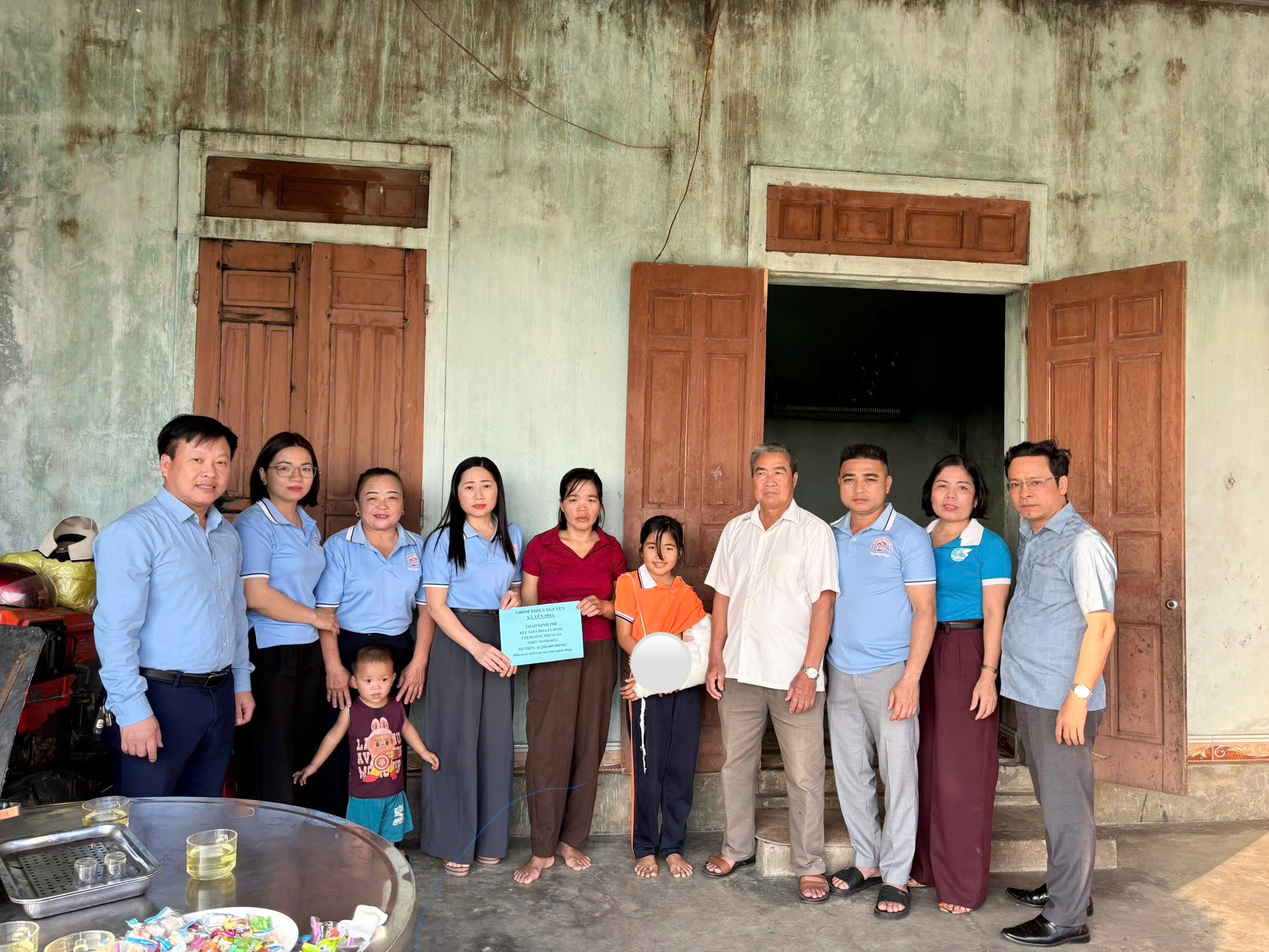 Lan tỏa nghĩa tình, chung tay vì người nghèo tại xã Yên Hoà