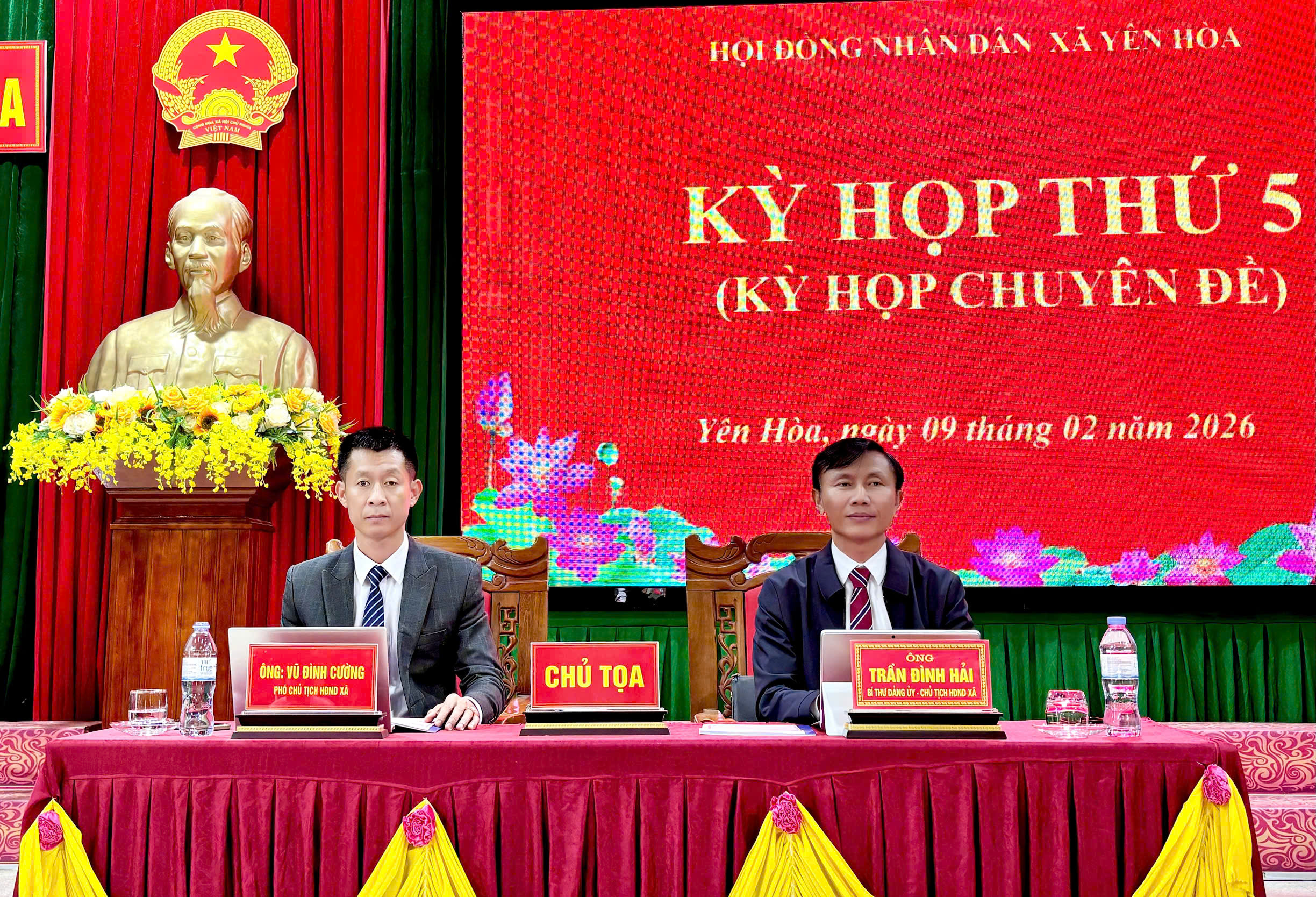 HĐND xã Yên Hòa thông qua nhiều Nghị quyết quan trọng tại Kỳ họp thứ 5