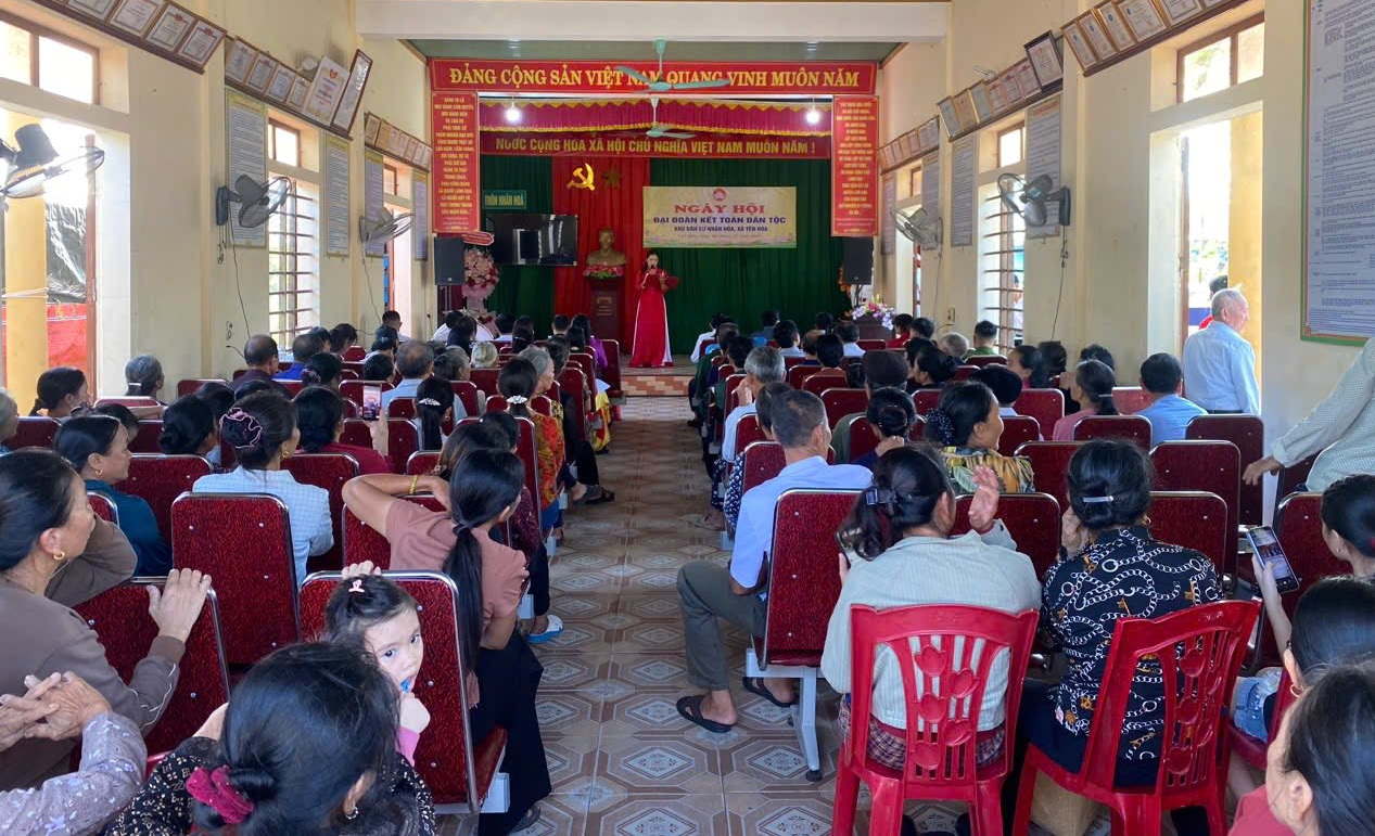 Tưng Bừng Ngày Hội Đại Đoàn Kết Toàn Dân Tộc tại Khu dân cư Nhân Hoà, xã Yên Hoà!