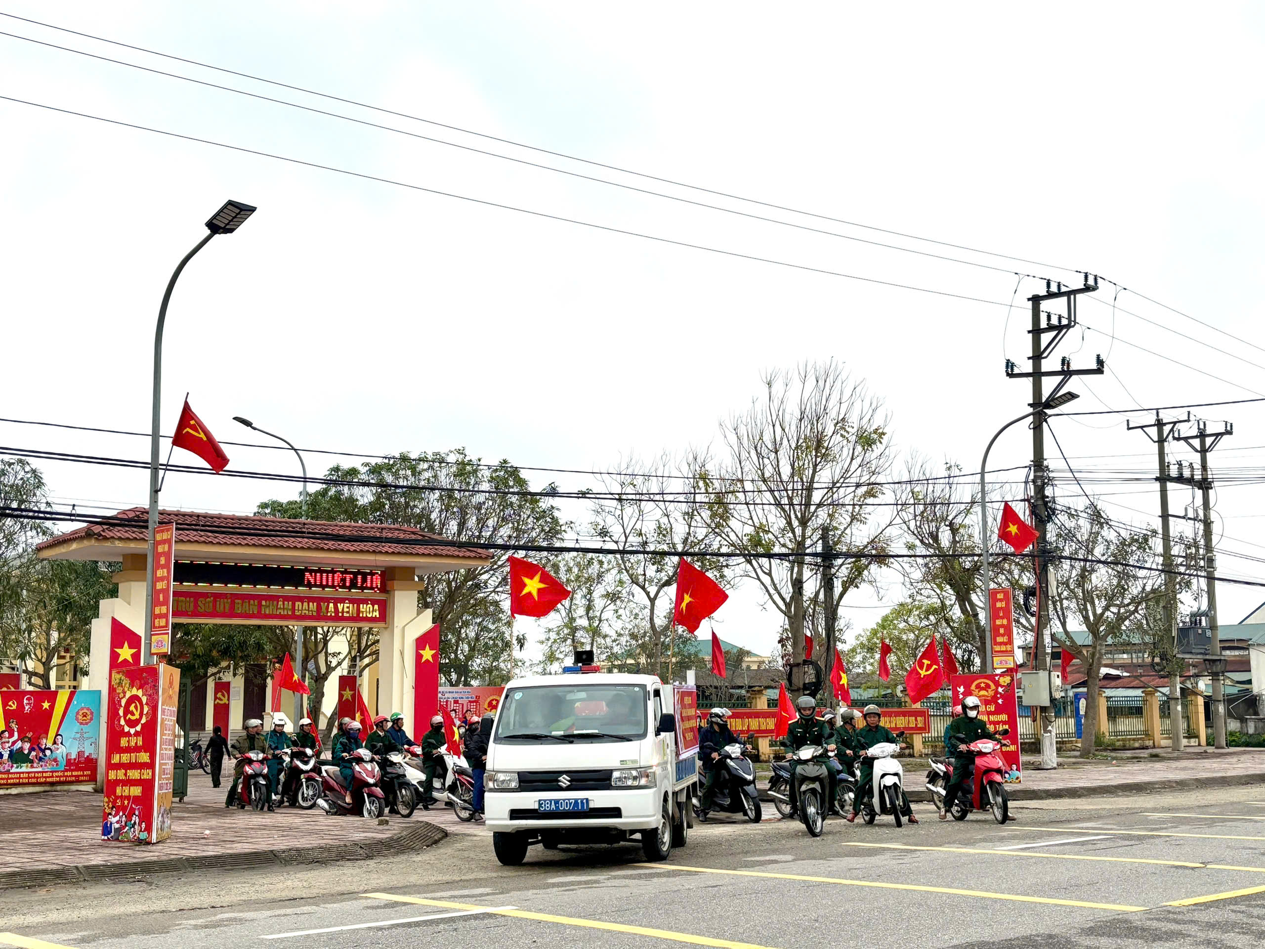 Xã Yên Hòa tăng cường tuyên truyền phục vụ bầu cử Quốc hội khóa XVI và HĐND các cấp nhiệm kỳ 2026 - 2031