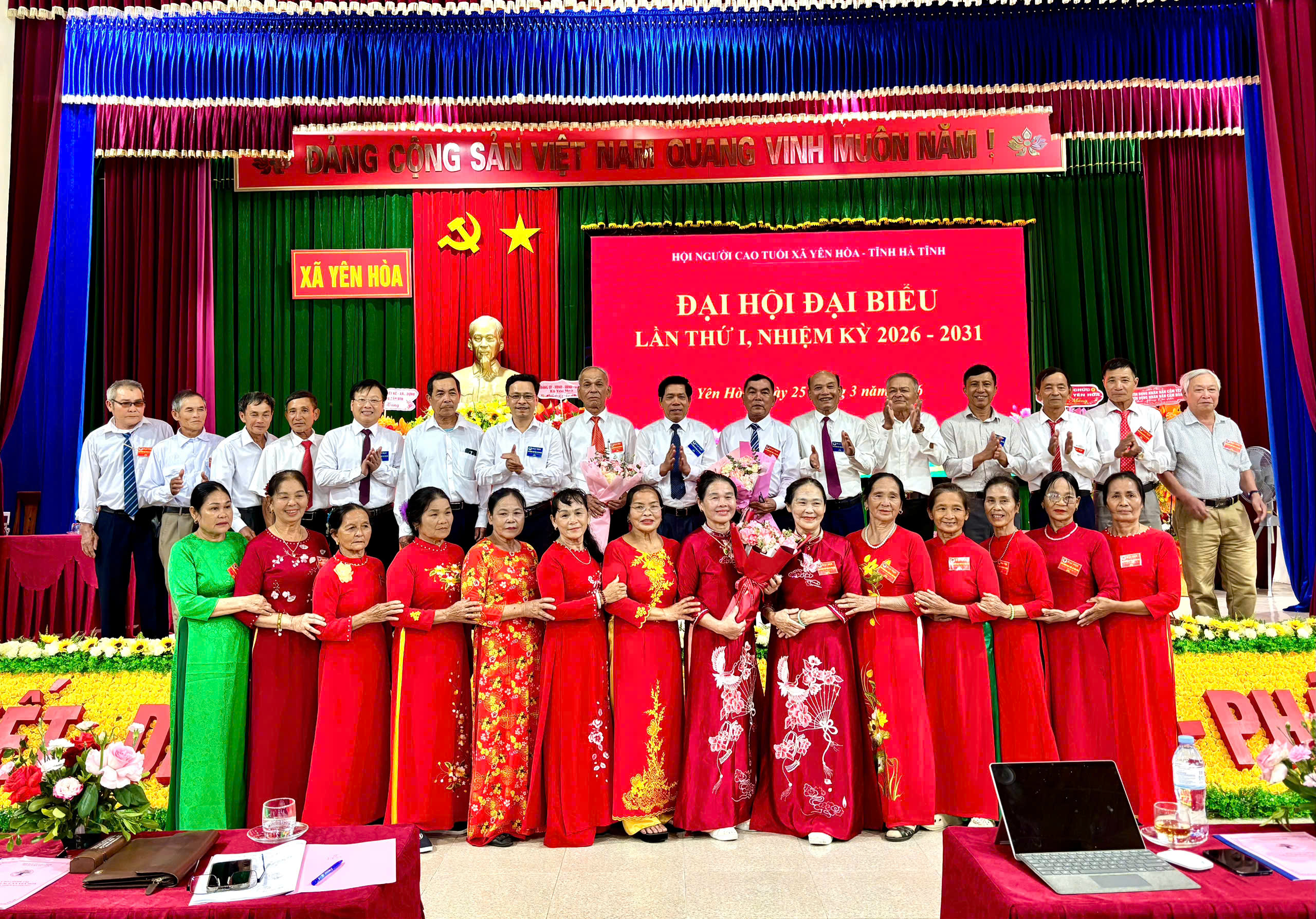 Hội Người cao tuổi xã Yên Hoà phát huy vai trò “Tuổi cao – Gương sáng” qua Đại hội lần thứ nhất, nhiệm kỳ 2026 - 2031