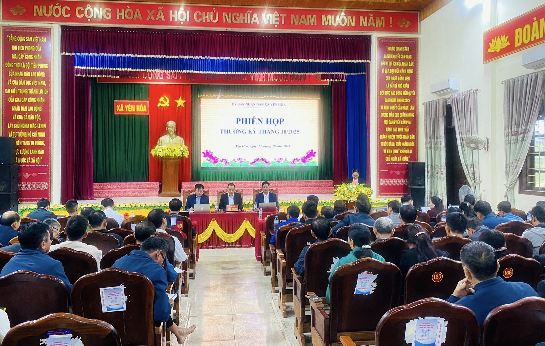 Yên Hòa: Nỗ lực ổn định đời sống nhân dân sau thiên tai, quyết tâm hoàn thành nhiệm vụ phát triển kinh tế - xã hội