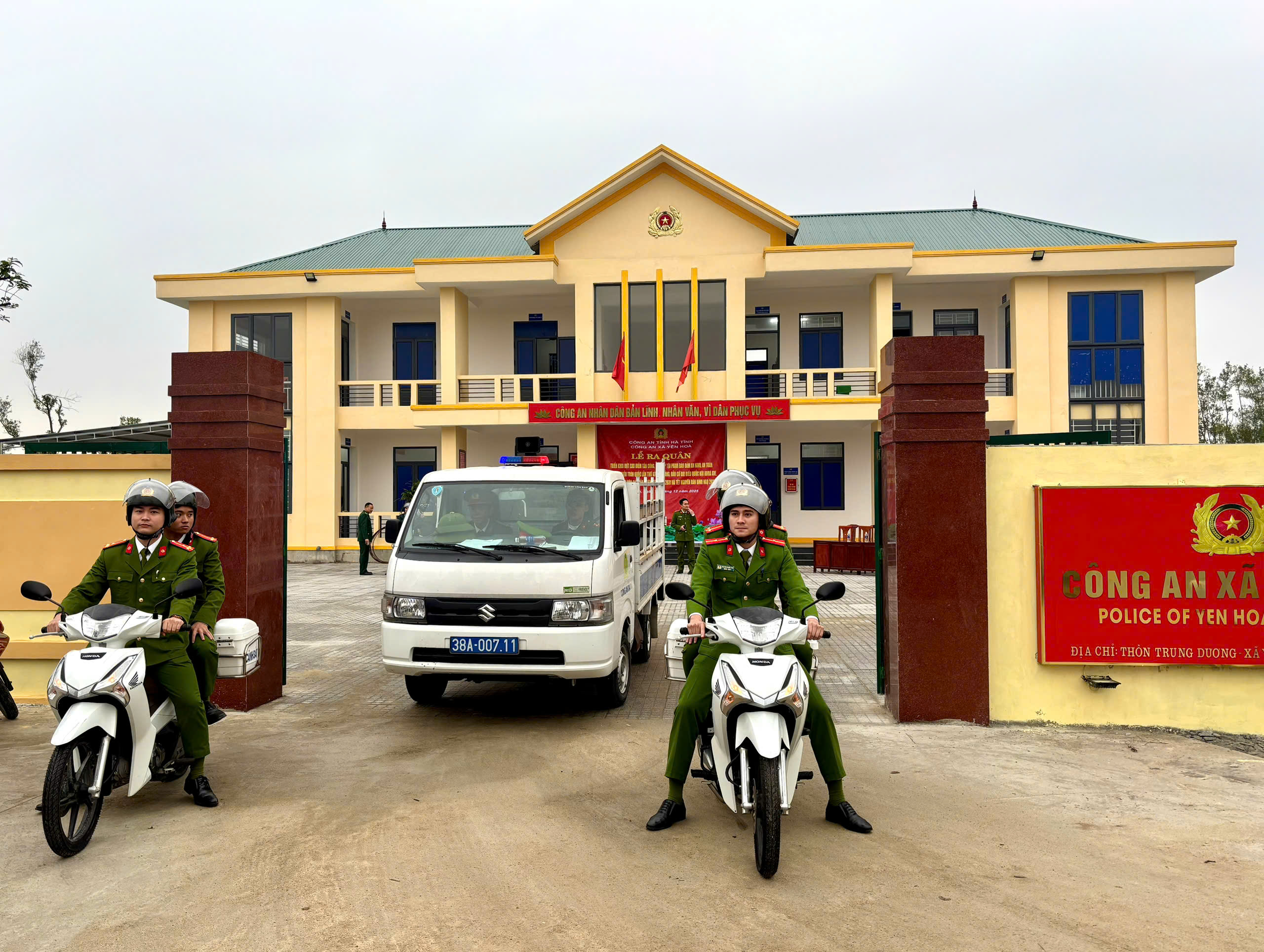 Công an xã Yên Hòa ra quân đợt cao điểm tấn công, trấn áp tội phạm, bảo đảm an ninh trật tự trên địa bàn