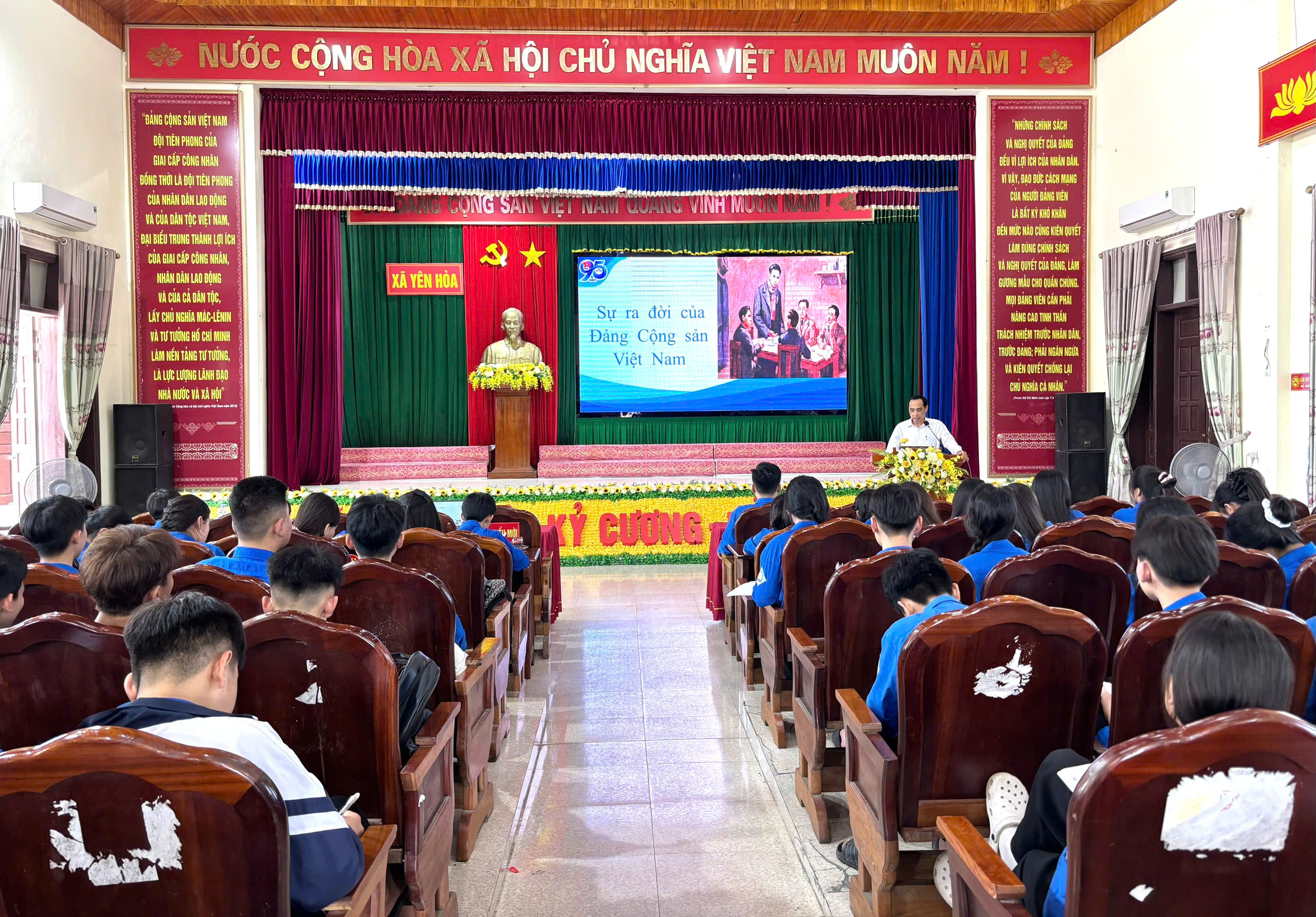 Xã Yên Hoà chú trọng phát triển đoàn viên mới từ lớp cảm tình đoàn