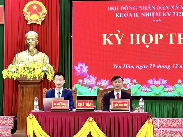 Kỳ họp thứ 4, HĐND xã Yên Hòa thông qua nhiều Nghị quyết quan trọng phát triển kinh tế - xã hội