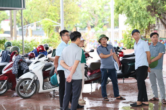 Yên Hòa khảo sát tiến độ thực hiện và giải ngân vốn đầu tư công năm 2026