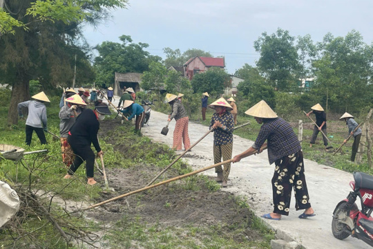 Yên Hòa: Các thôn mới từng bước đi vào ổn định hoạt động 