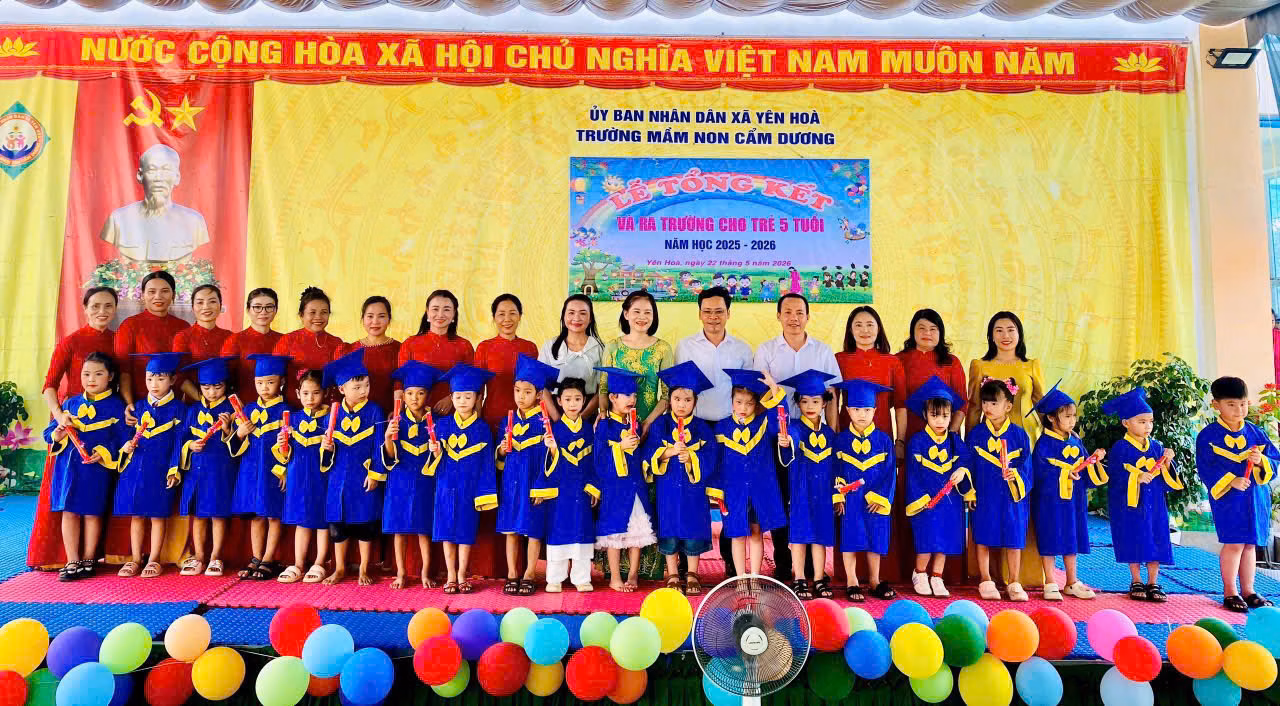 Yên Hòa rộn ràng lễ tổng kết năm học 2025 – 2026