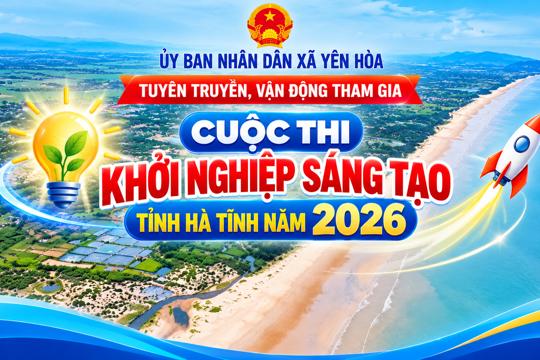 Giới thiệu về Cuộc thi Khởi nghiệp  sáng tạo tỉnh Hà Tĩnh  năm 2026 