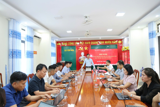 Yên Hòa: Xem xét, cho ý kiến đề án sắp xếp các cơ sở giáo dục Mầm non, Tiểu học, THCS trên địa bàn