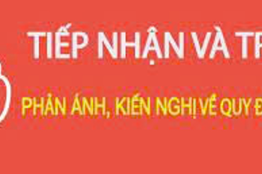 Niêm yết đường dây nóng tiếp nhận thông tin phản ánh, kiến nghị trong giải quyết thủ tục hành chính