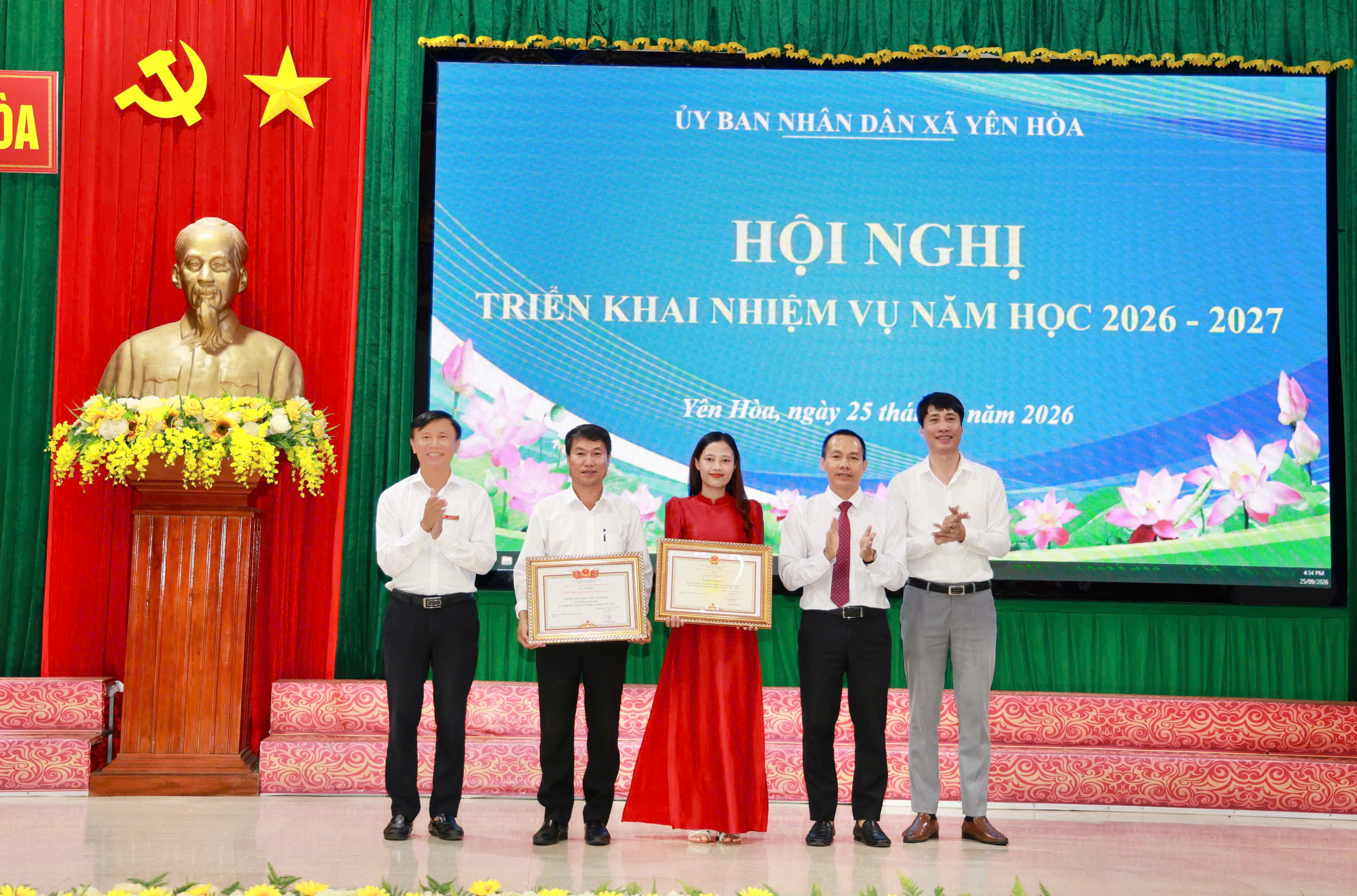 Yên Hòa tổ chức hội nghị triển khai nhiệm vụ năm học 2026 - 2027 