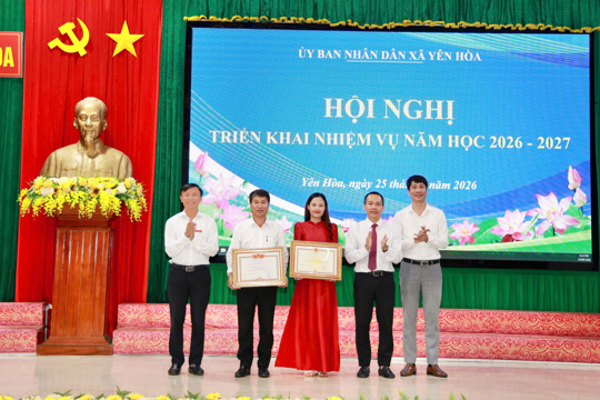 Yên Hòa tổ chức hội nghị triển khai nhiệm vụ năm học 2026 - 2027  