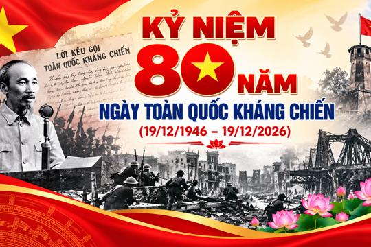 Kỷ niệm 80 năm ngày Toàn quốc kháng chiến (19/12/1946 – 19/12/2026)