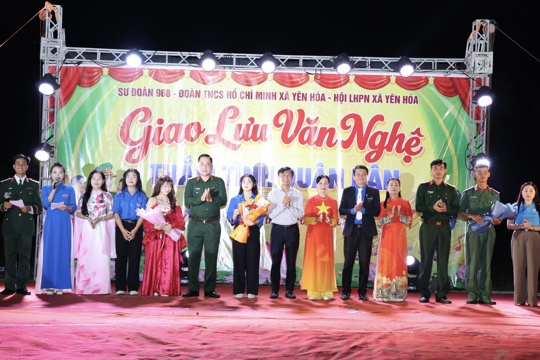 Giao lưu văn nghệ “Thắm tình quân dân”: Thắt chặt tình đoàn kết quân dân tại Yên Hòa 