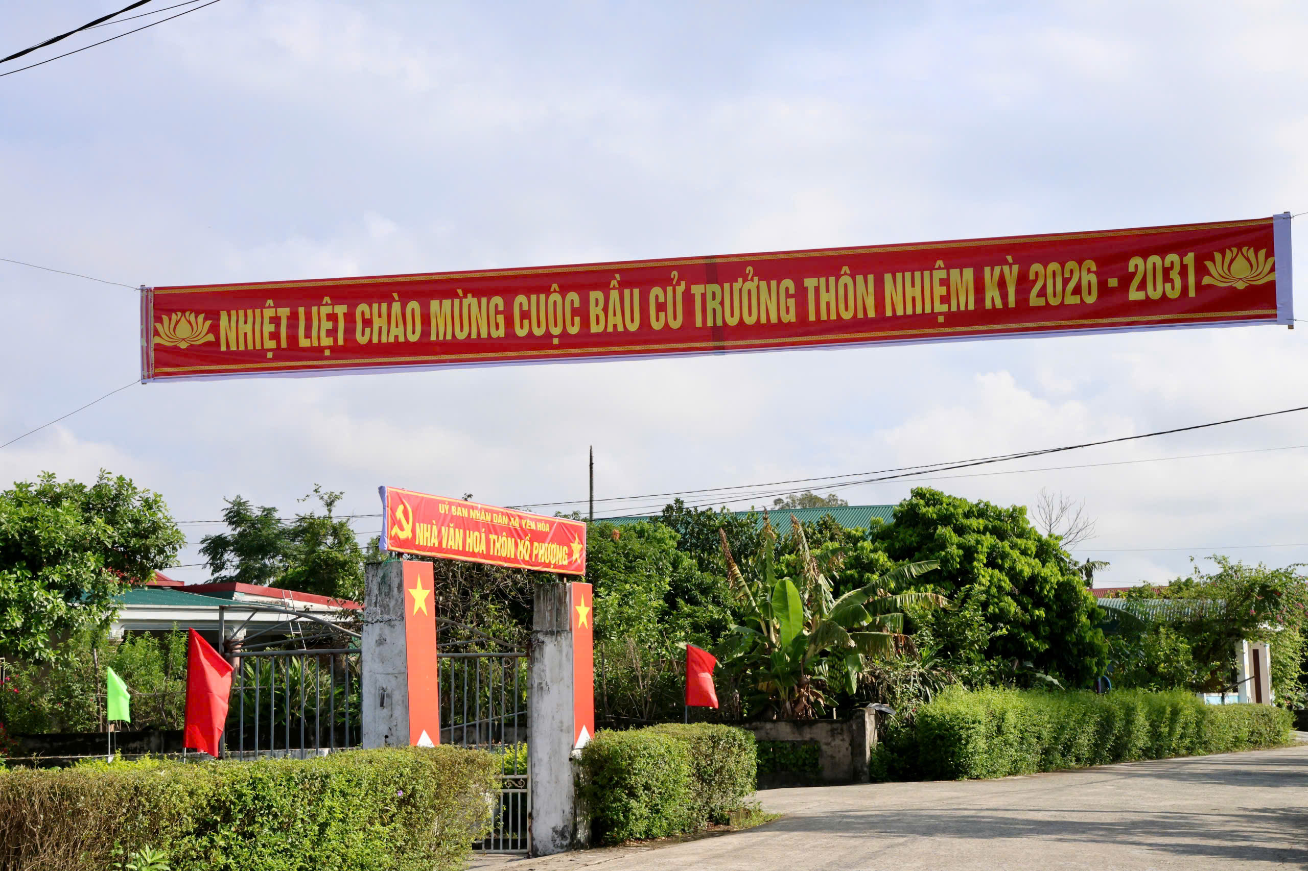 Bầu cử Trưởng thôn xã Yên Hòa, nhiệm kỳ 2026 - 2031: Mỗi lá phiếu - Một niềm tin - Một trách nhiệm