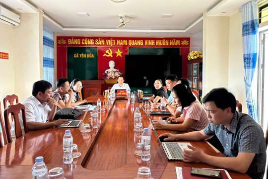 Yên Hòa tháo gỡ khó khăn, vướng mắc các dự án đầu tư trên địa bàn