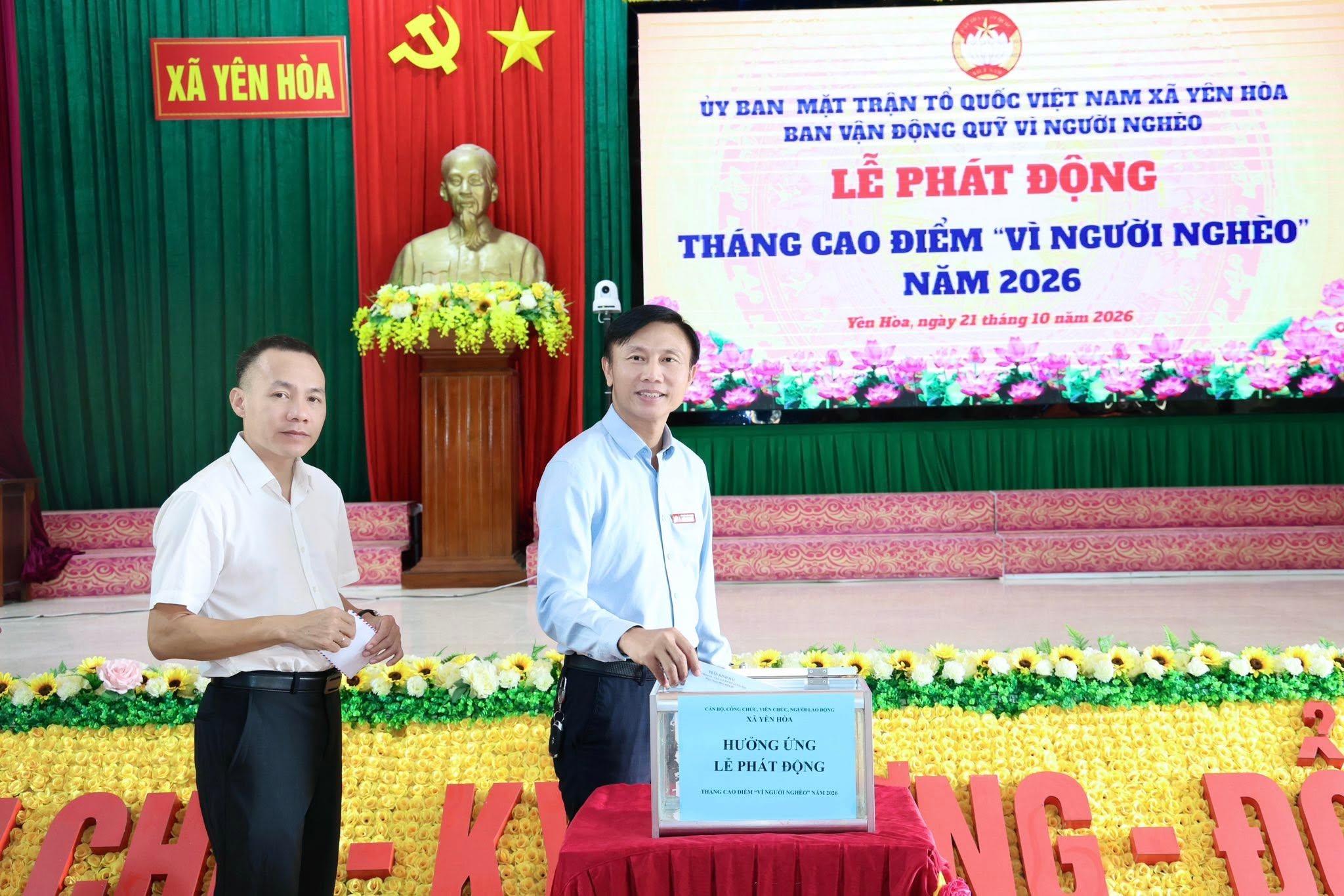 Tin truyền hình: Xã Yên Hòa phát động tháng cao điểm “Vì người nghèo” năm 2026