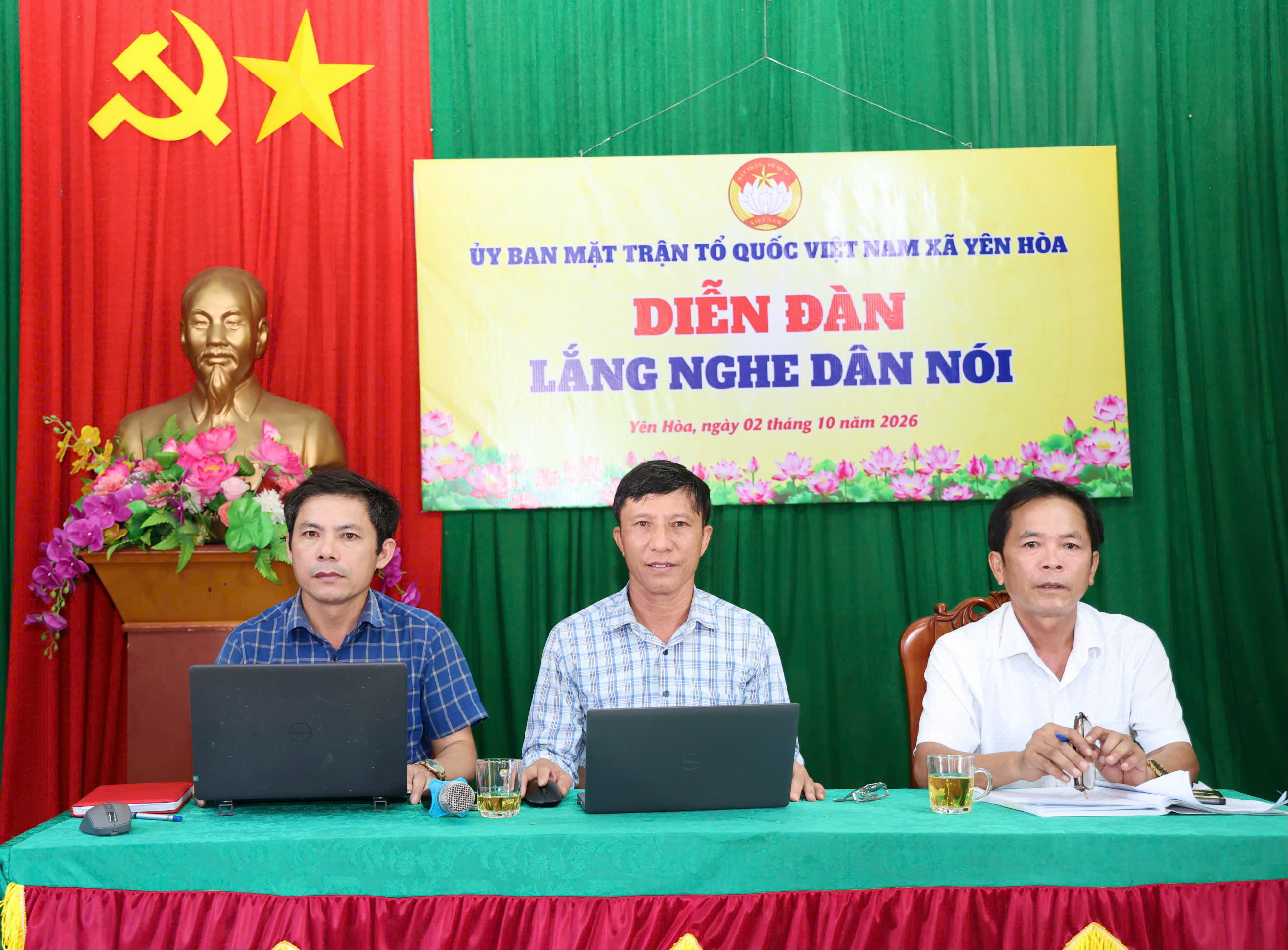 tin truyền hình: “Lắng nghe dân nói” – Cầu nối giữa cấp ủy, Chính quyền, Mặt trận tổ quốc với nhân dân Yên Hòa