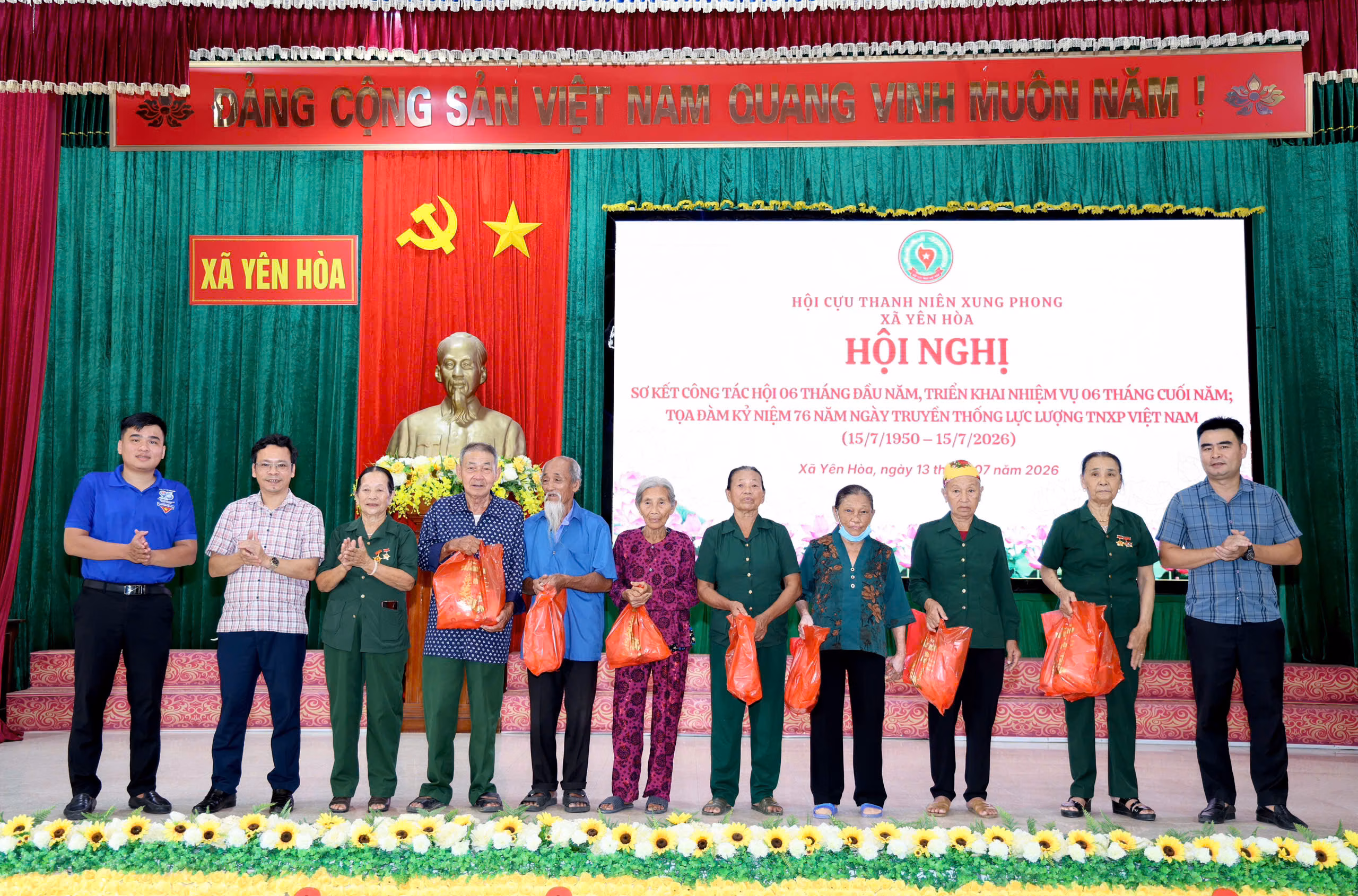 Yên Hòa: Hội cựu TNXP sơ kết công tác hội 6 tháng đầu năm, tọa đàm kỷ niệm 76 năm ngày truyền thống lực lượng TNXP Việt Nam