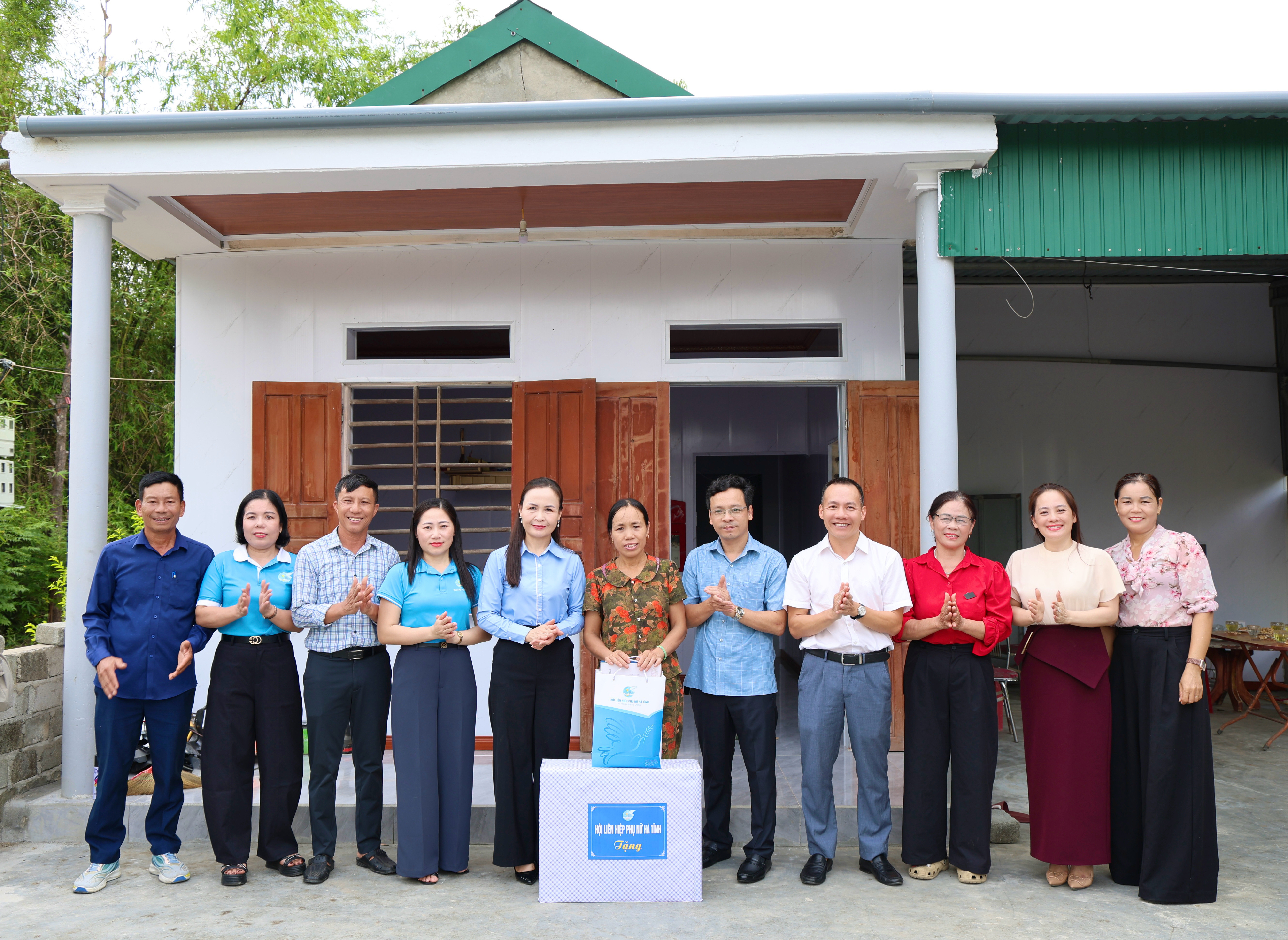 Xã Yên Hoà nghiệm thu, trao kinh phí hỗ trợ sửa chữa nhà ở