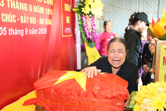 Sau gần nửa thế kỷ mong ngóng, Liệt sĩ Phan Hồng Viêm trở về trong vòng tay quê hương Yên Hoà