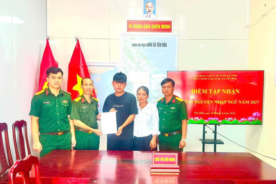 Hai lá đơn tình nguyện, một khát vọng cống hiến của tuổi trẻ Yên Hòa 