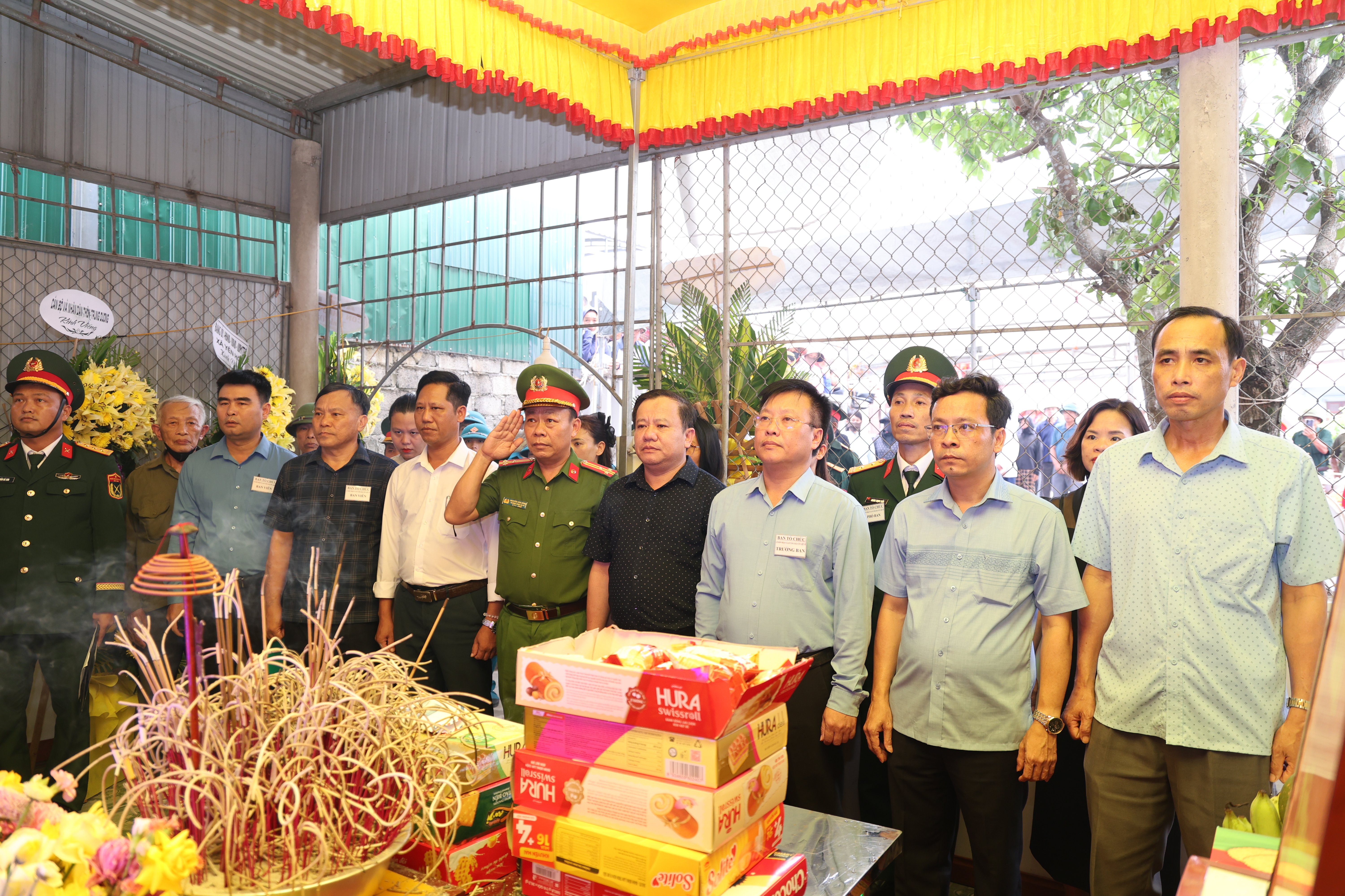 Trọn vẹn nghĩa tình Lễ Tưởng niệm và an táng hài cốt Liệt sĩ Phan Hồng Viêm
