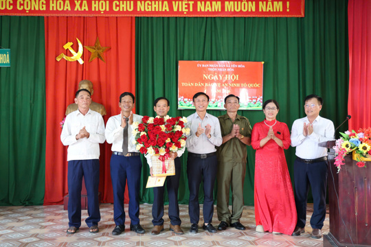 Yên Hòa tổ chức điểm Ngày hội toàn dân bảo vệ an ninh Tổ quốc năm 2026 tại thôn Nhân Hoà 