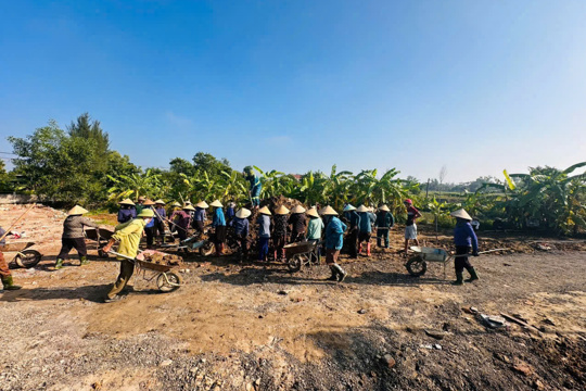 Nhân dân xã Yên Hòa sôi nổi các hoạt động hướng về ngày hội bầu cử Trưởng thôn nhiệm kỳ 2026 - 2031