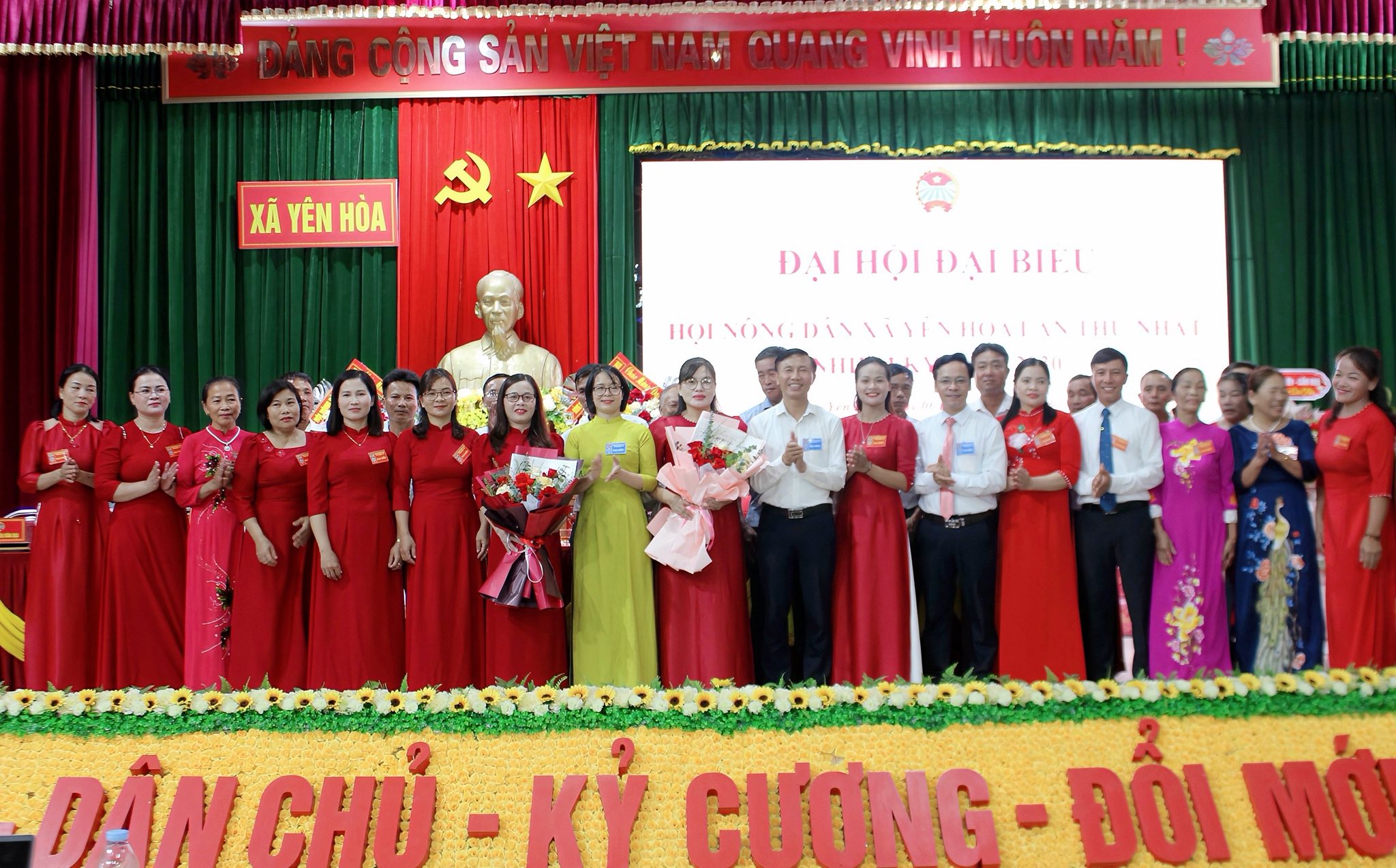 Hội Nông dân xã Yên Hoà - Nhiệm kỳ mới đổi mới, sáng tạo vì sự phát triển nông nghiệp, nông thôn 