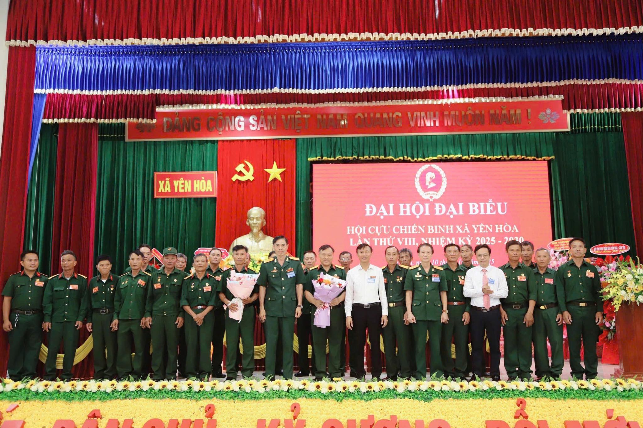 Hội Cựu Chiến binh xã Yên Hoà trung thành, đoàn kết, gương mẫu, đổi mới trong nhiệm kỳ mới