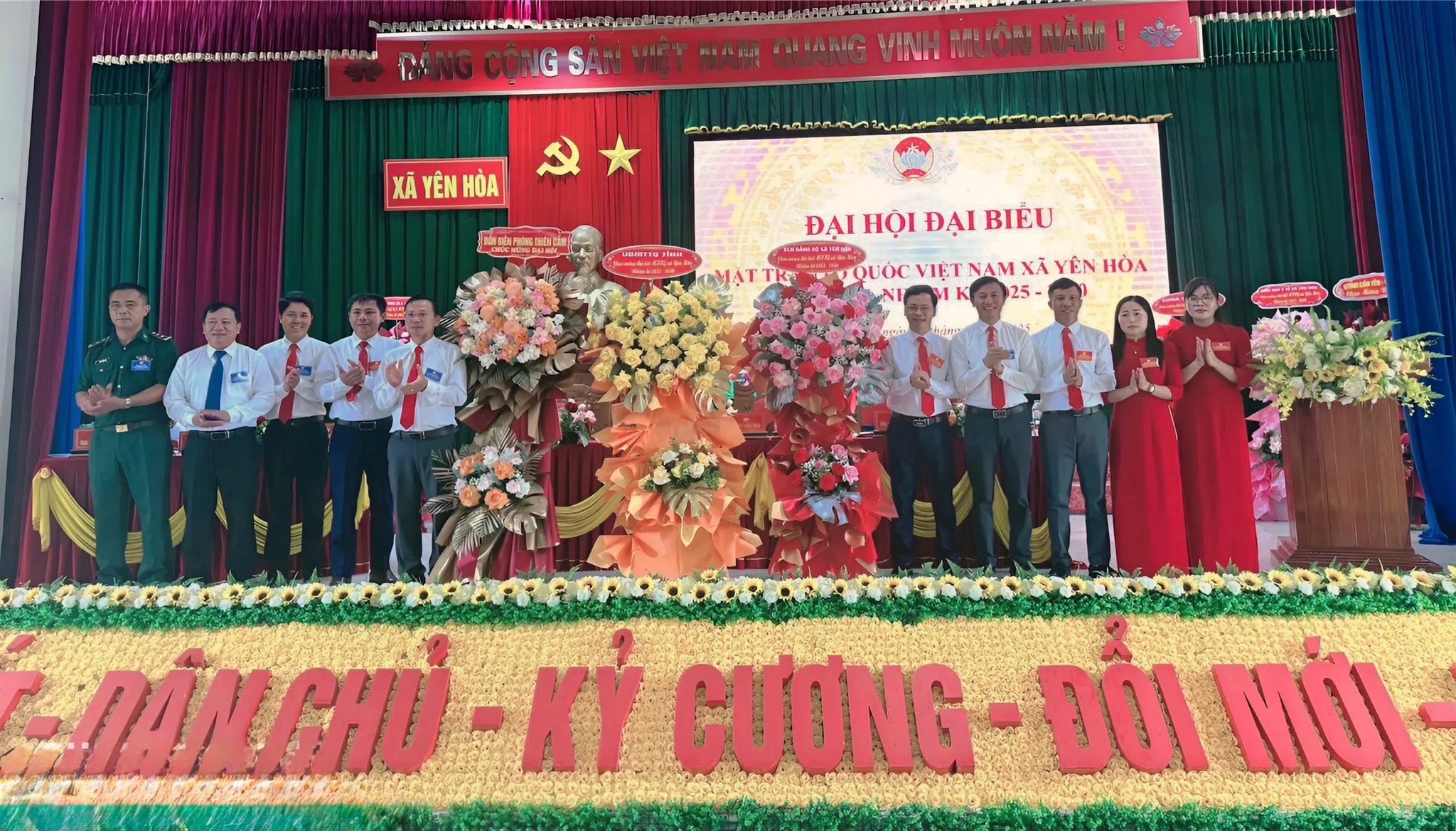 Đại hội đại biểu Mặt trận tổ quốc Việt Nam xã Yên Hòa Khóa I Nhiệm kỳ 2025 – 2030